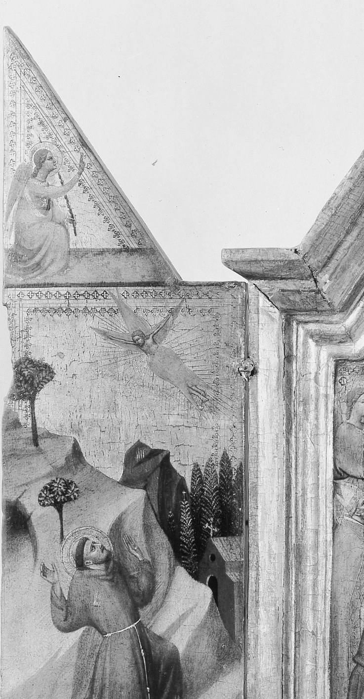 He asked the painter to place his family under the Madonna's protection.
