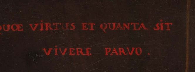 And 'what virtue and how great'.