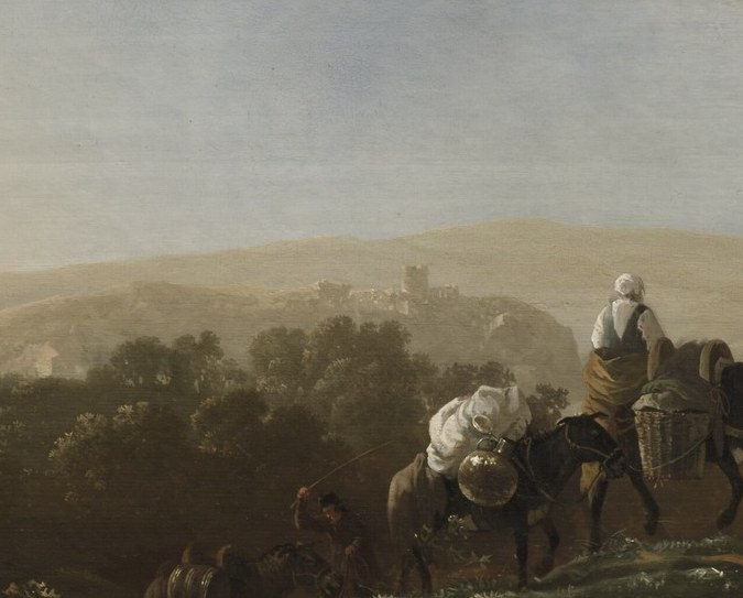 Look how it catches the light on the horse.
