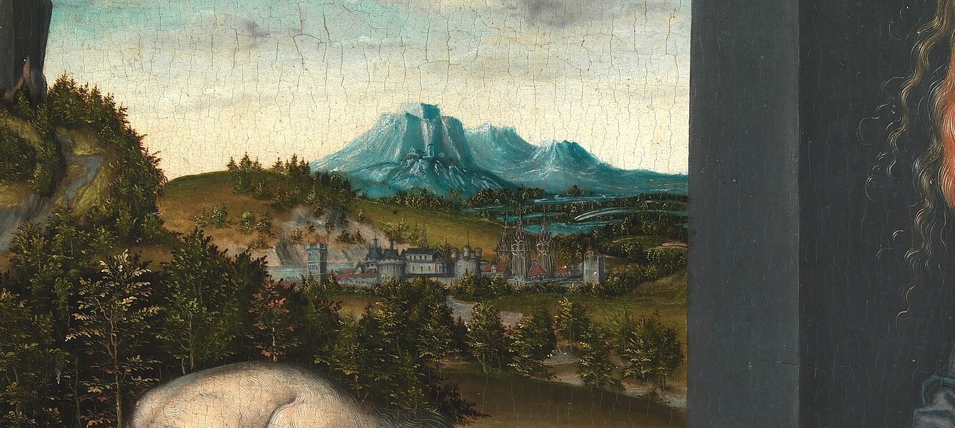 Even the distant landscape shows astonishing brushwork.