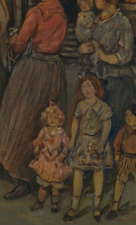 Myers spent decades drawing these children.