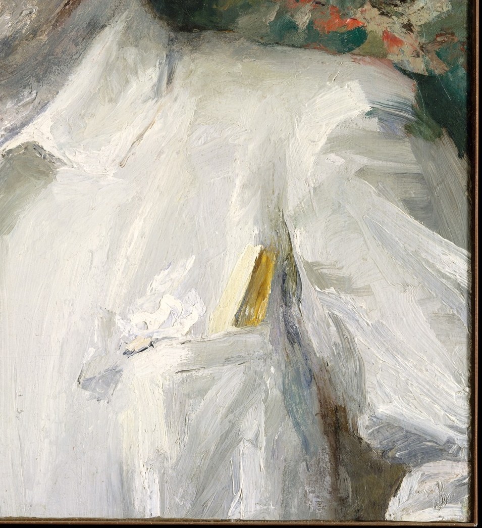 One of his students, Annie Traquair Lang, painted this portrait.