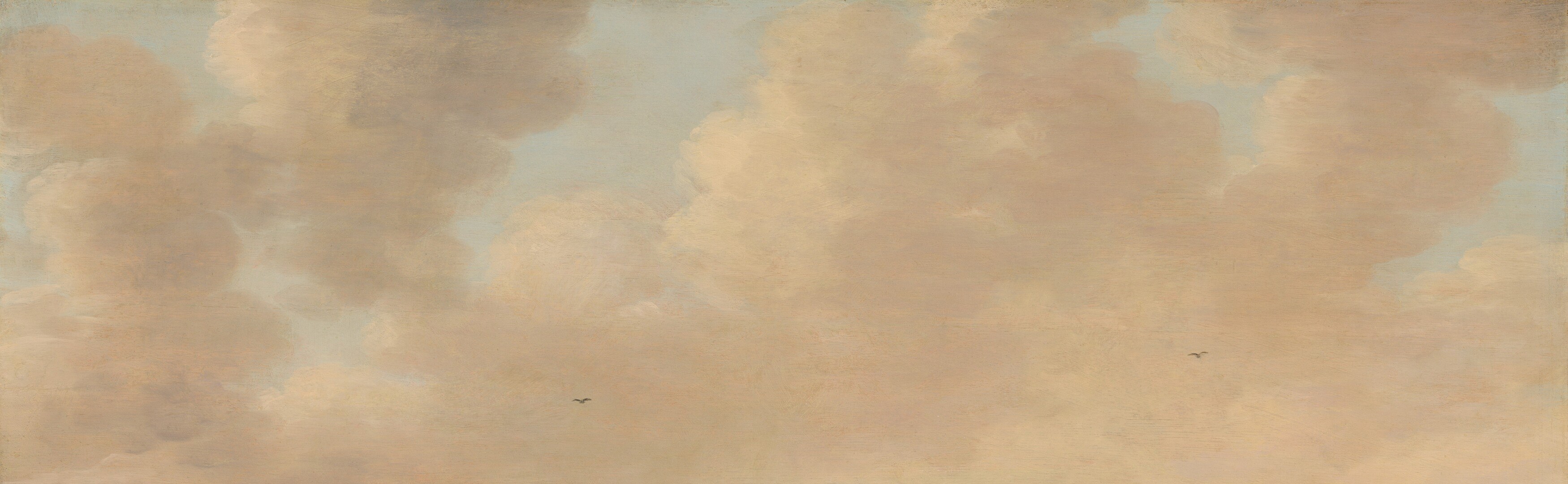 Look at the sky. It swallows half the panel.