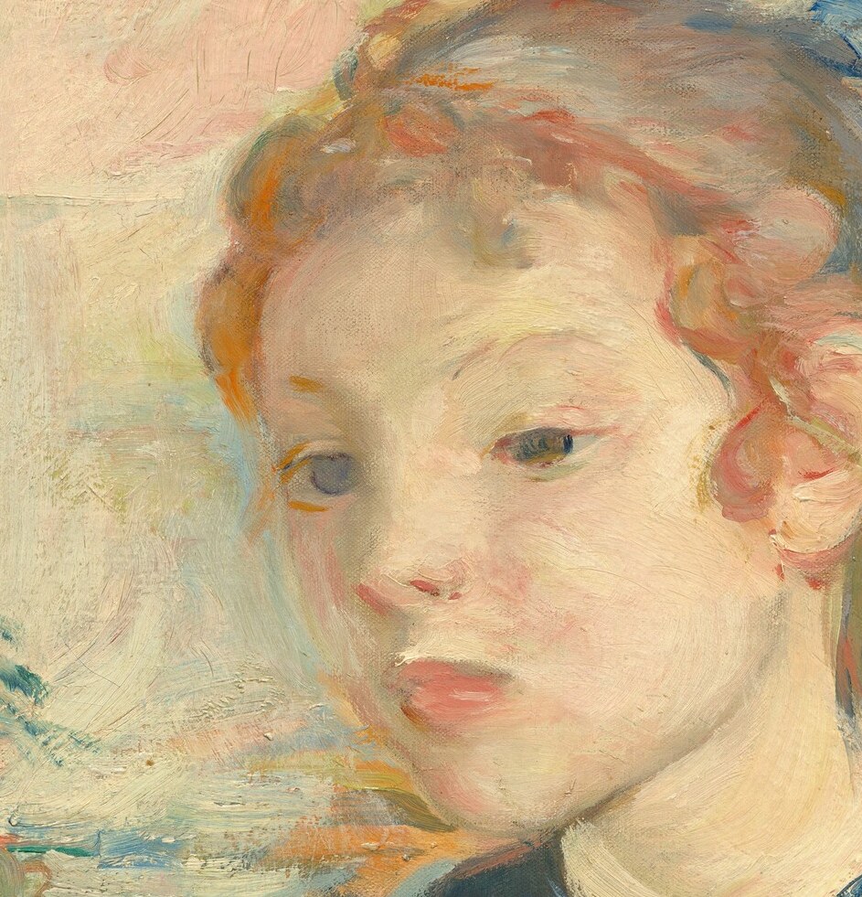 Berthe Morisot painted this quiet moment in 1891.
