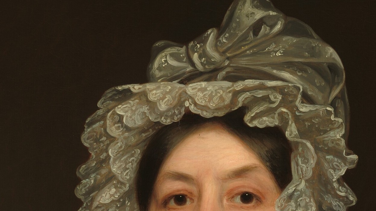 This style of portrait captured the quiet dignity of the era.