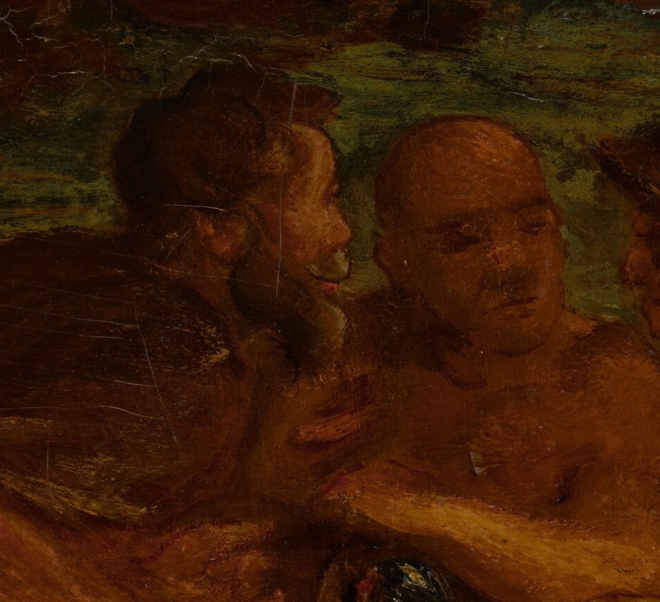 The artist often blurred fine art and caricature.