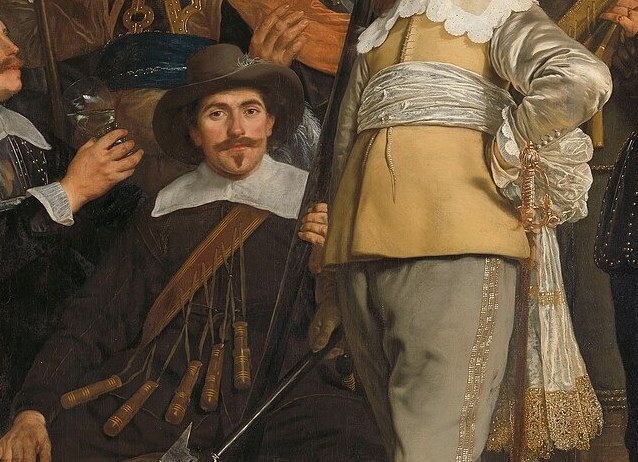 These civic militias maintained order in Amsterdam.