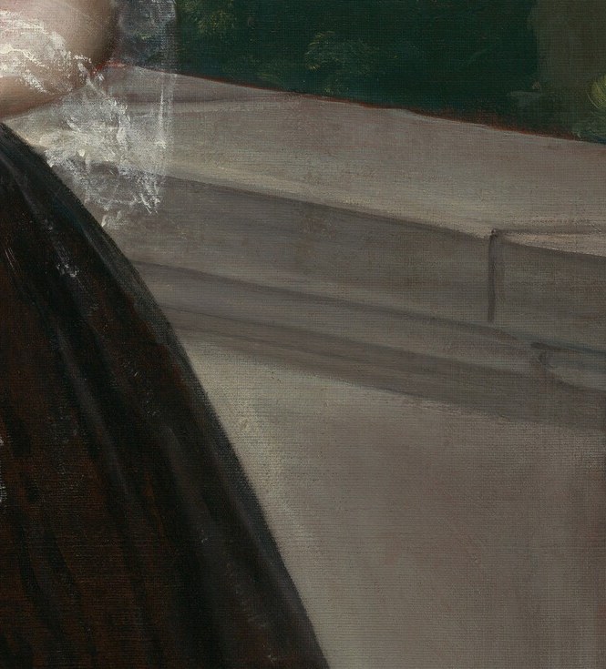 She was four. Goya was still becoming Goya.