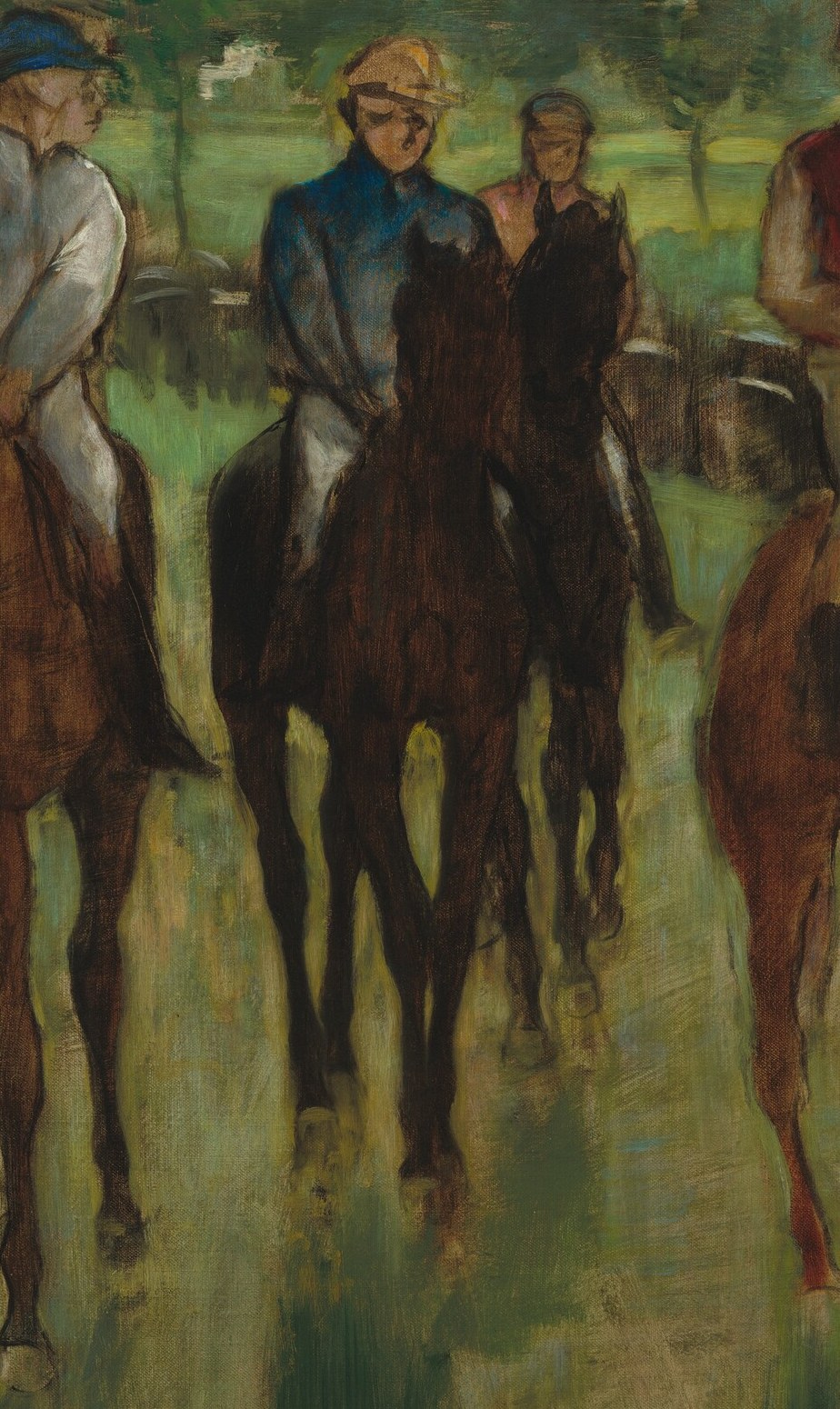 He found it not just in dancers, but in horses and riders.