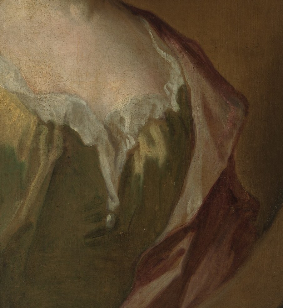 The artist, Sir Godfrey Kneller, was famous for painting elites.
