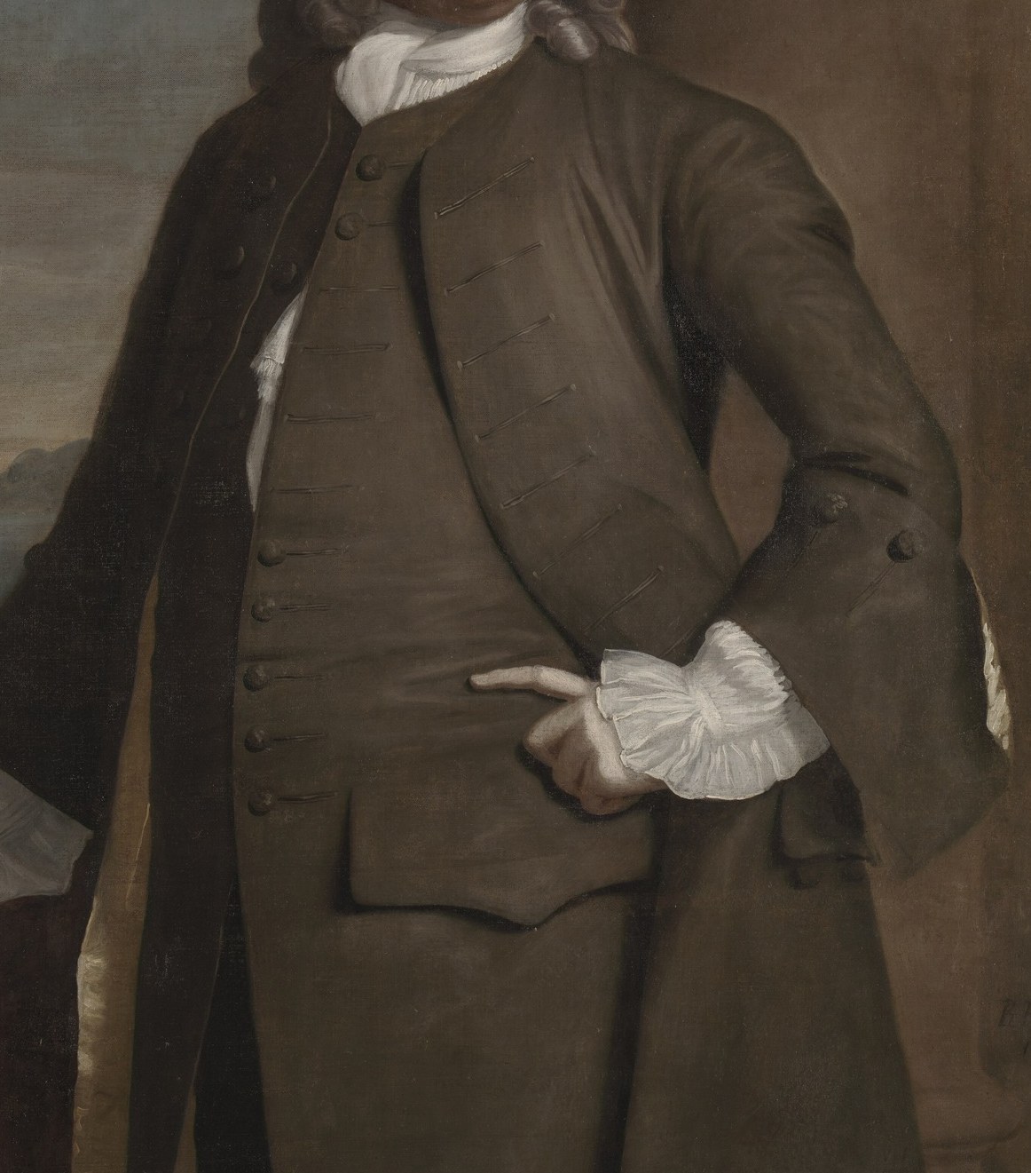 He knew how to make oil paint look like fabric.