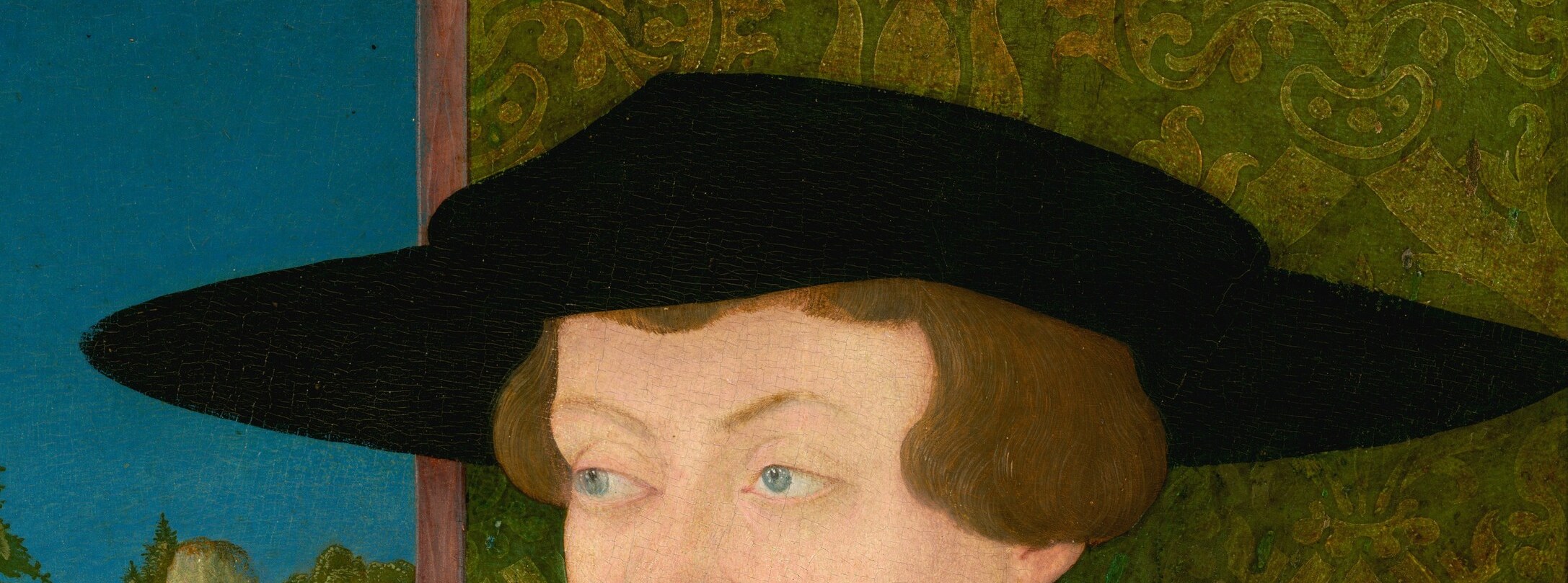 The painter, Bernhard Strigel, was favored by Emperor Maximilian I.