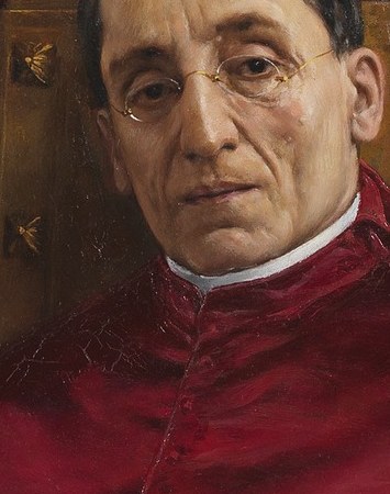 The Pope was actively working for peace.