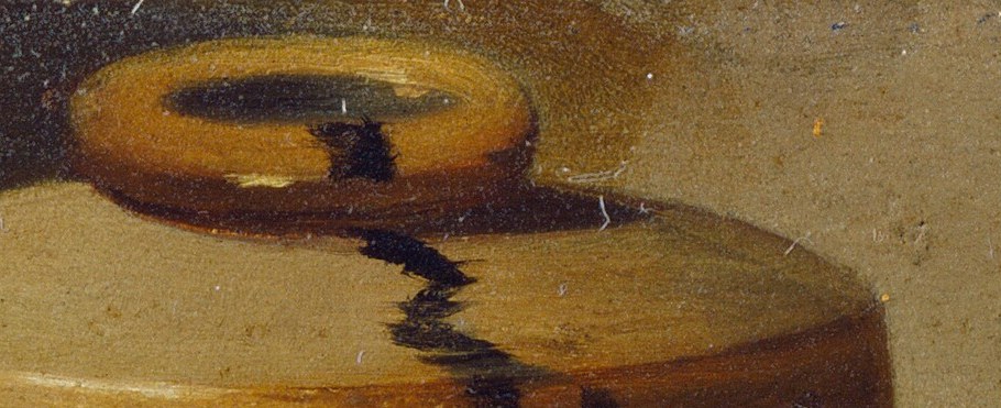 A clever dealer had forged the signature over a forgotten name.