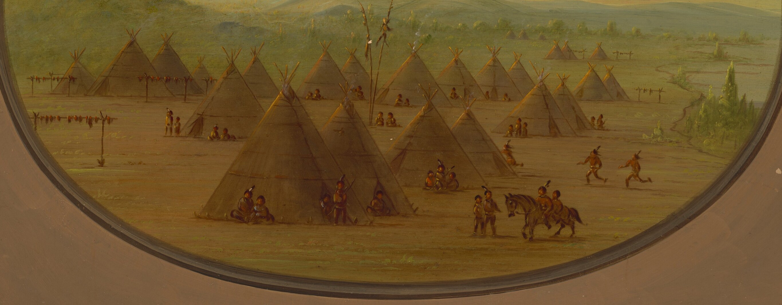 He sought to document Native American life as it was.