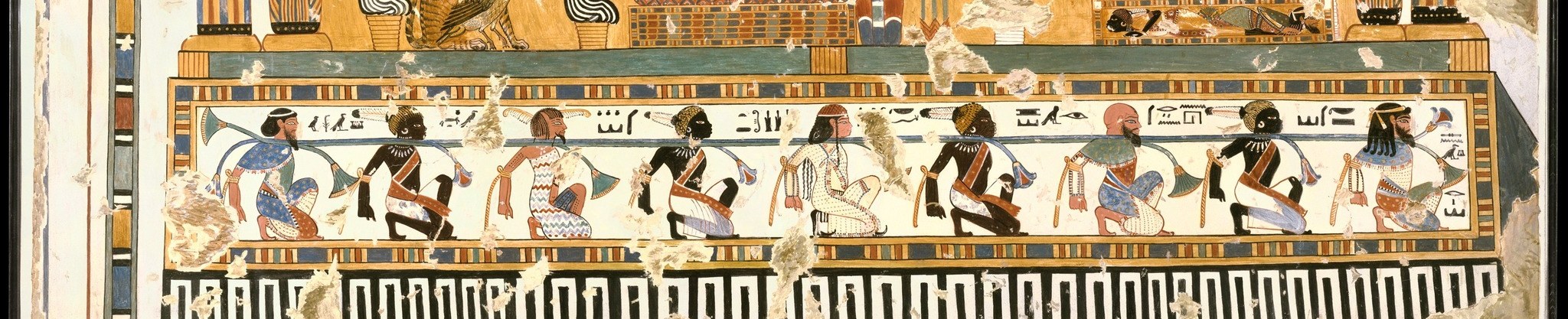 The original tomb scene this copy saved was later destroyed.