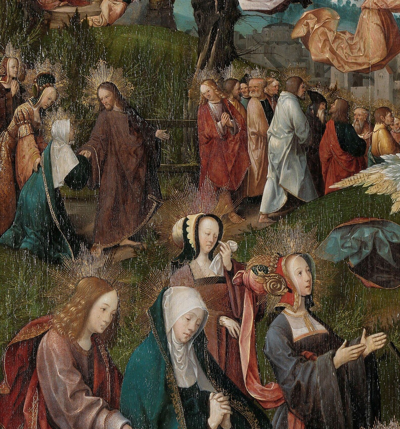 In 1508, the painter captured a crowd's varied reactions.