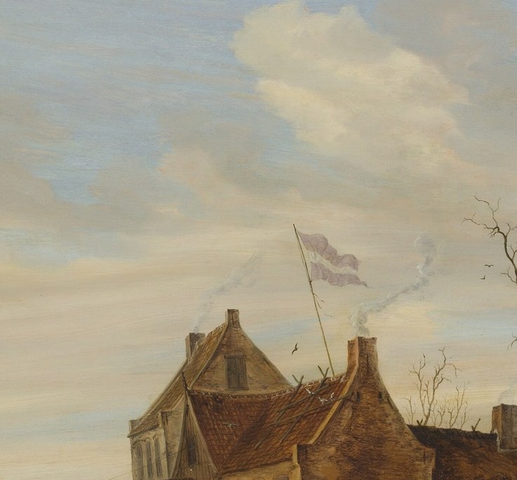 The painter was known for capturing such daily life.