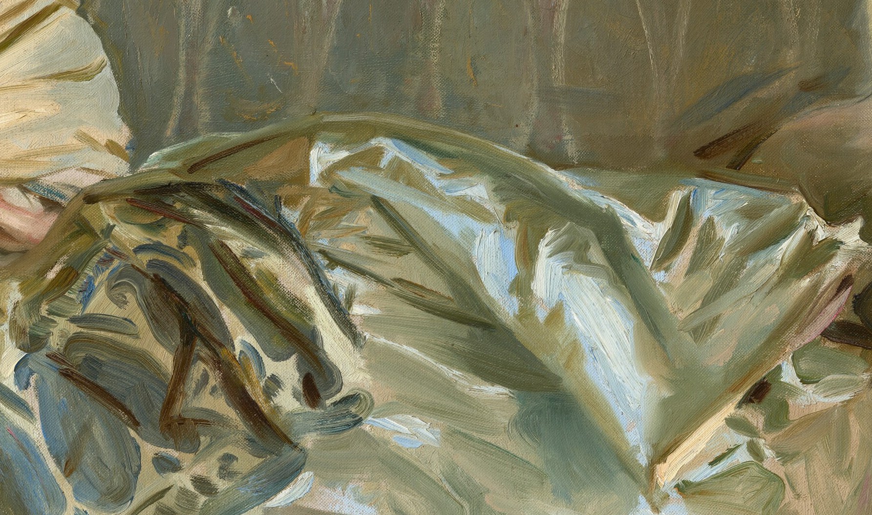 His brushwork reveals the speed and confidence of his hand.