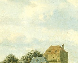 The artist specialized in painting these townscapes.