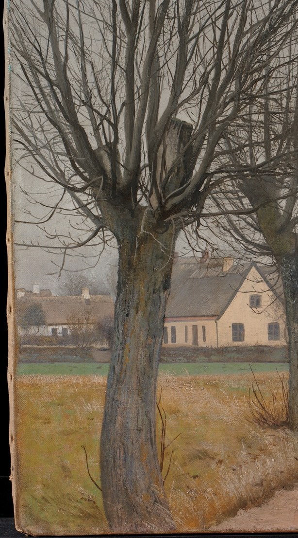 It’s a masterclass in painting winter light.