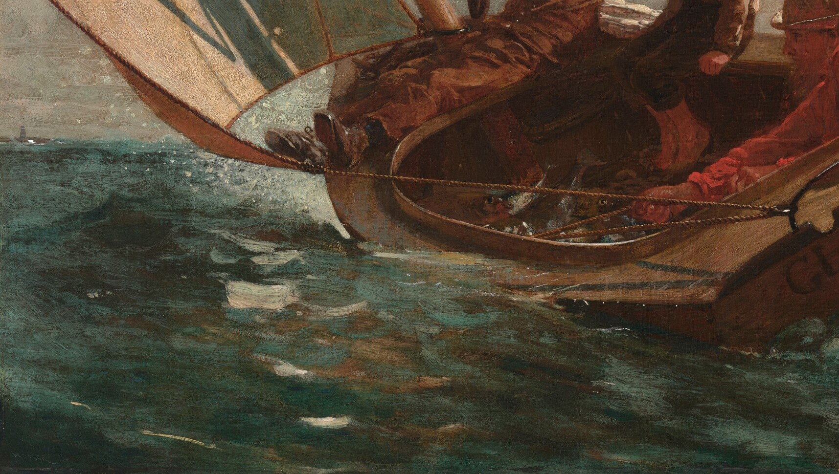This was painted after a violent storm hit Gloucester.