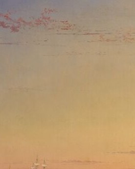 That stillness was the point. Lane painted an argument for peace.