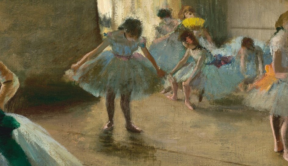 He was obsessed with ballerinas, painting over half his works about them.