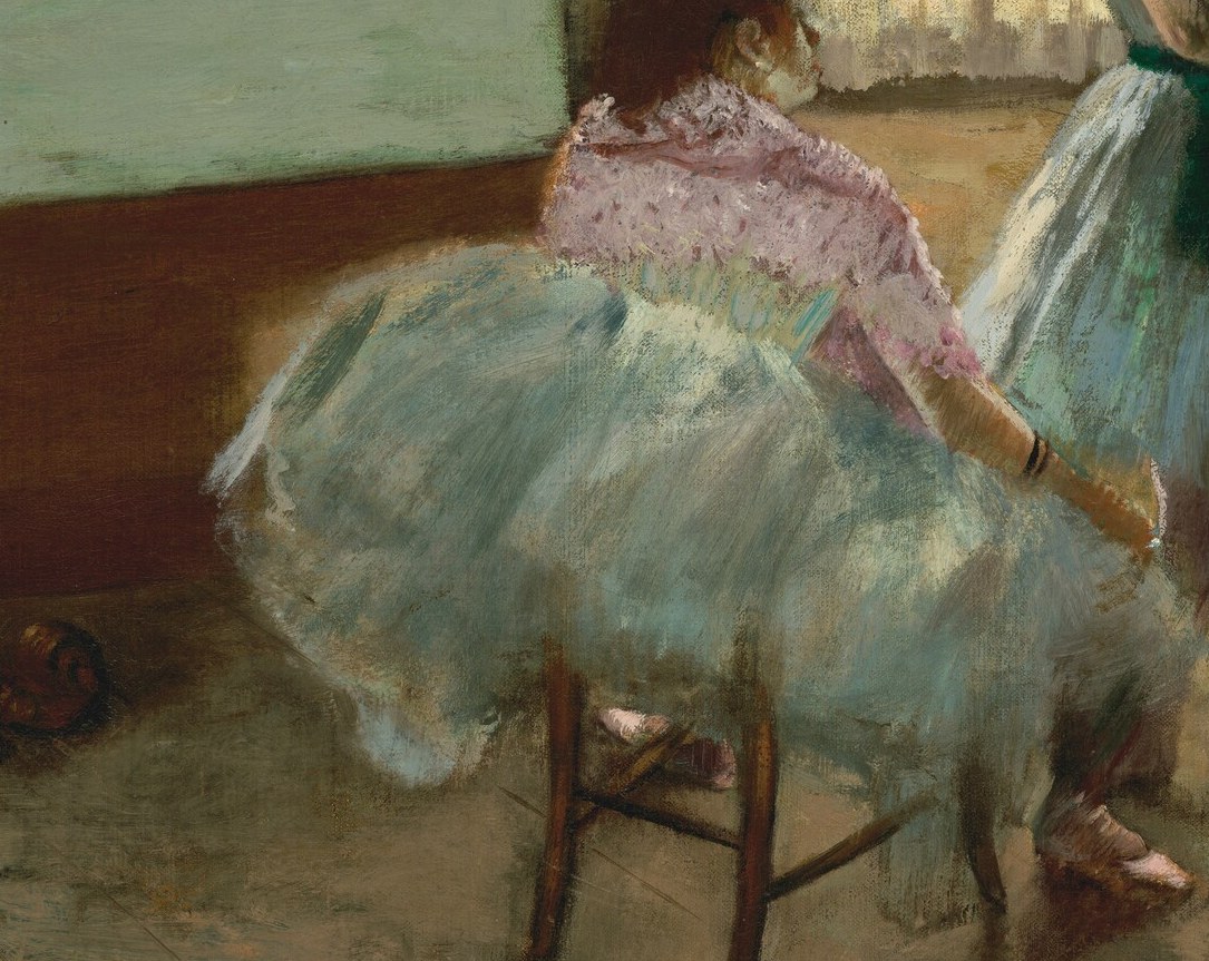 He uses a restrained palette of muted colors.