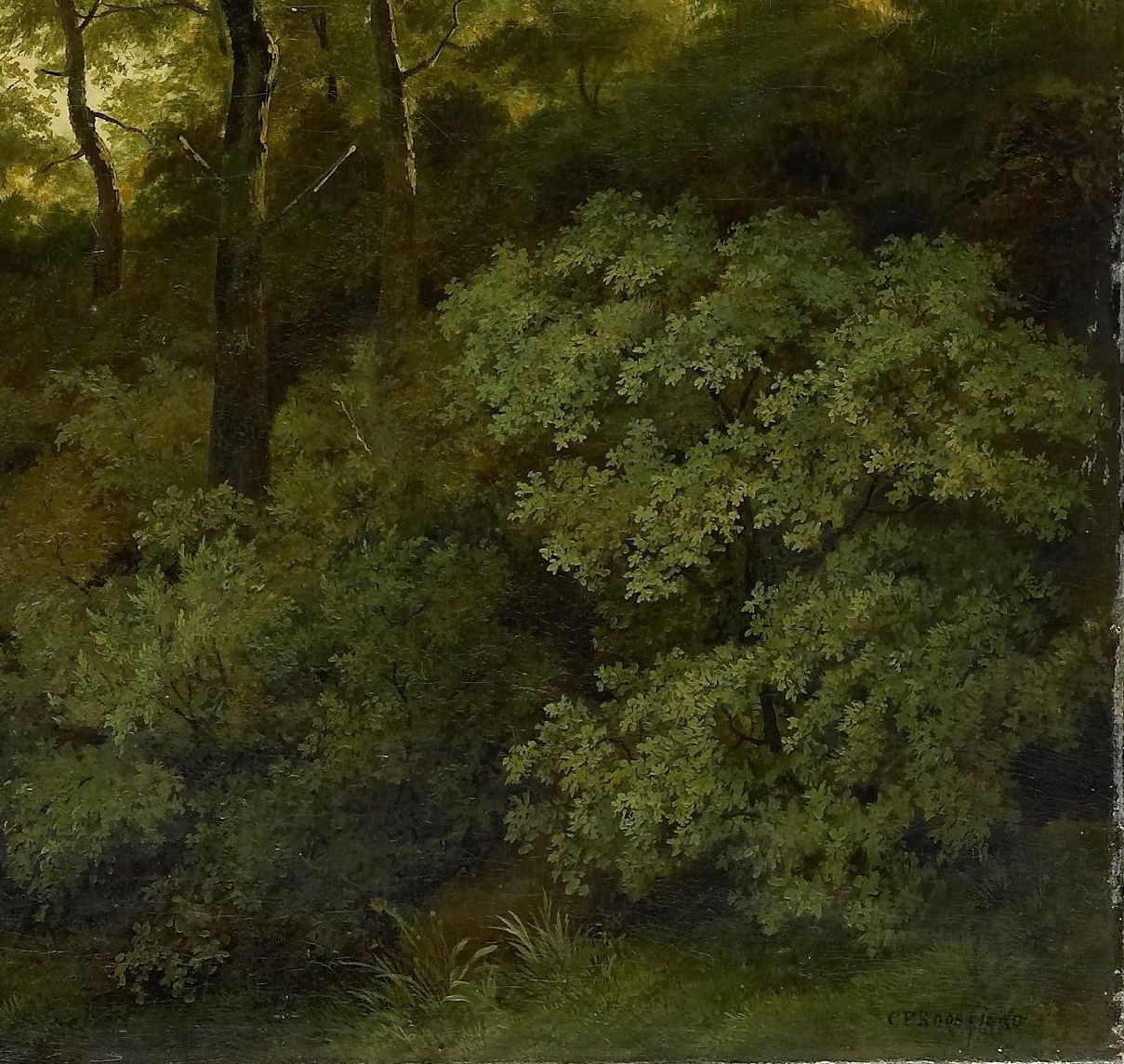 It shows the bold brushwork typical of Romantic landscapes.