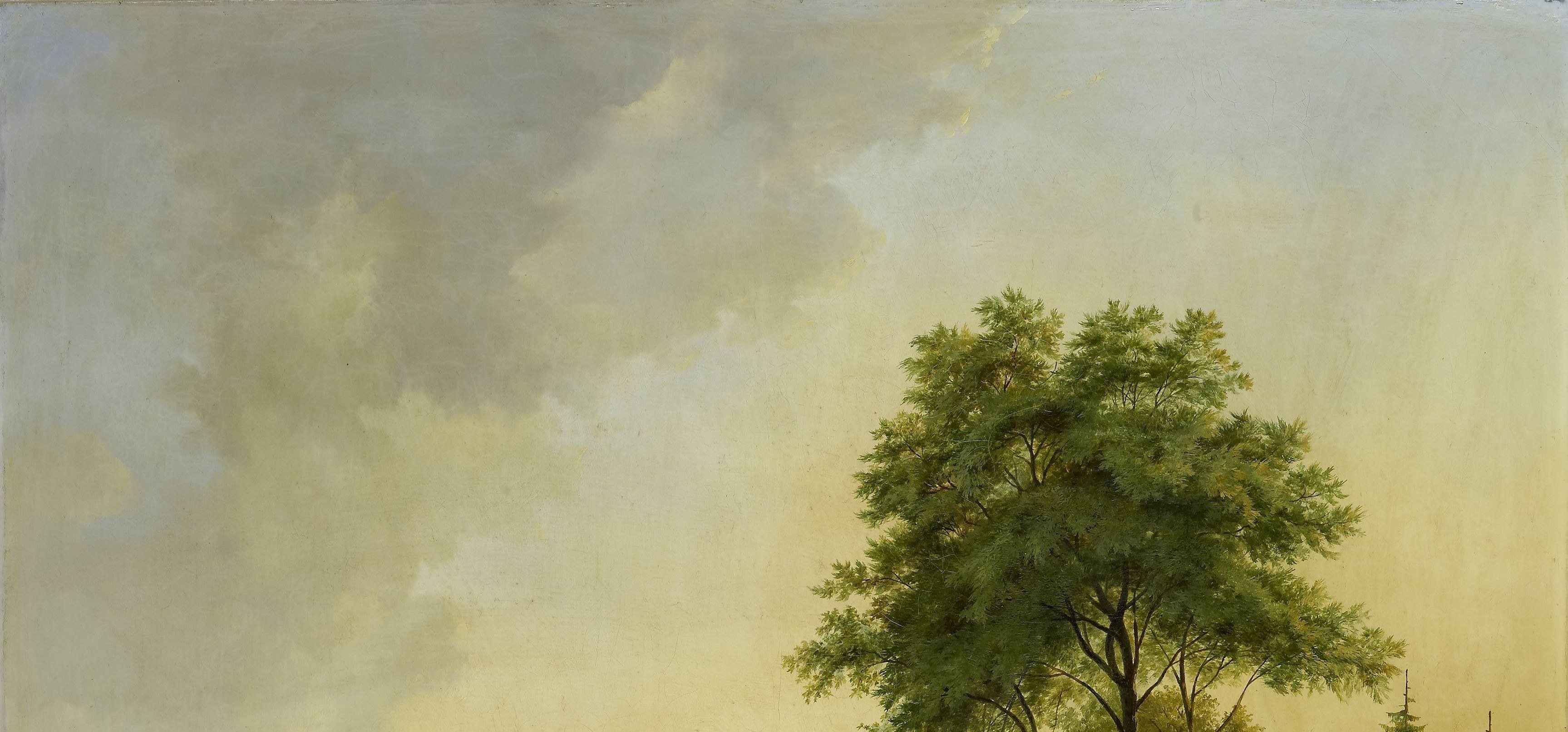 The painter used a specific palette for this effect.