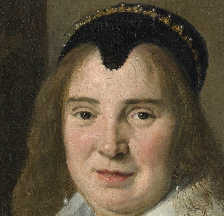 The painter, Frans Hals, captured her lively personality.