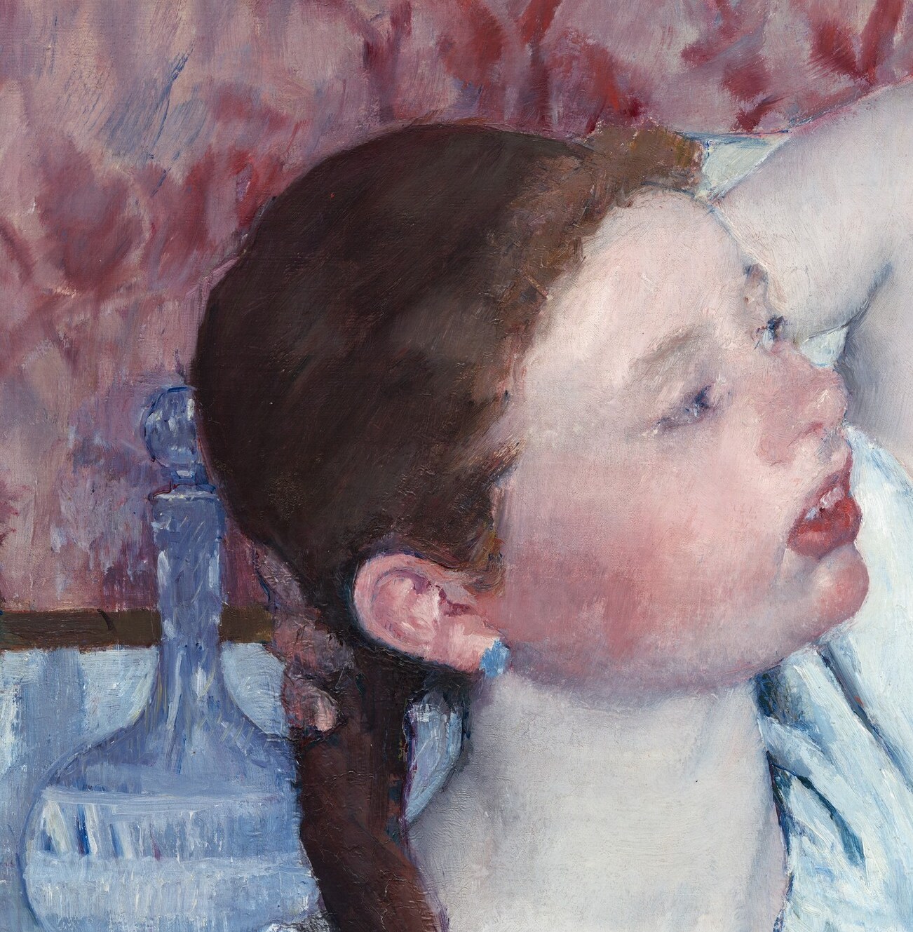 So Cassatt painted this to prove him wrong.