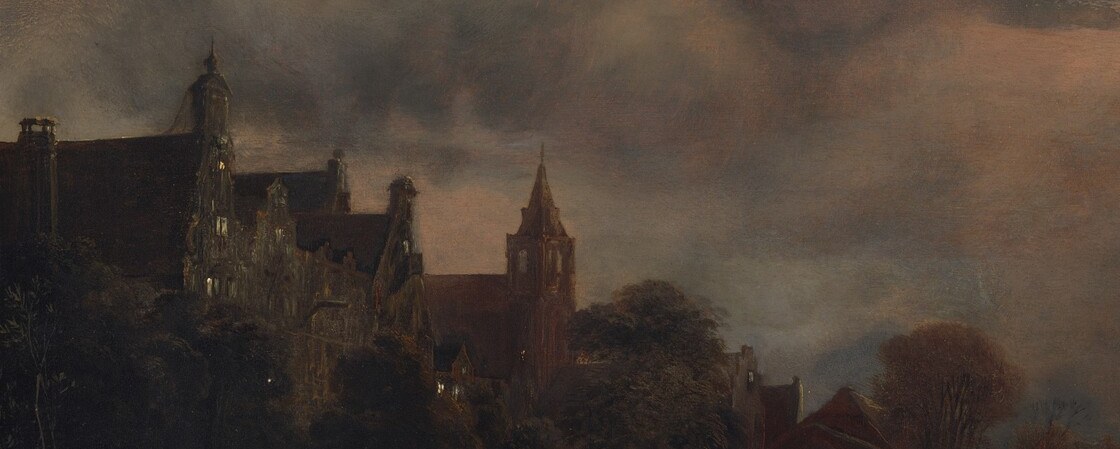 This artist excelled at small, atmospheric night scenes like this one.