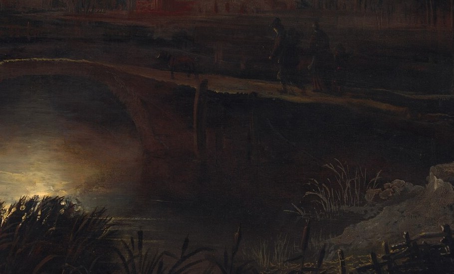 His use of moonlight creates depth, a world within shadows.