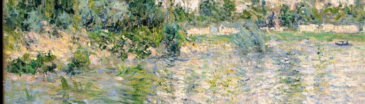 Monet was trying to paint the light of one exact hour.