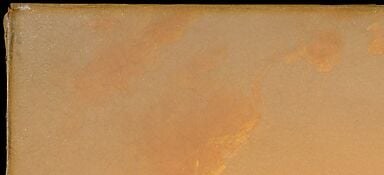 The ragged treeline and rock crest cutting into warm gold sky is the painting's sharpest edge , the only place where Gifford allows hard definition