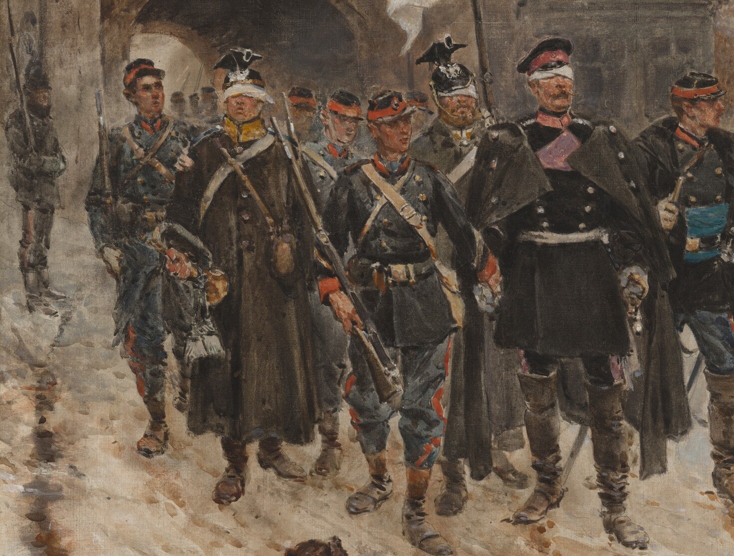This painter often depicted the Franco-Prussian War.