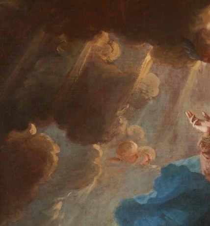 Surrounded by a heavenly chorus, her journey is complete.