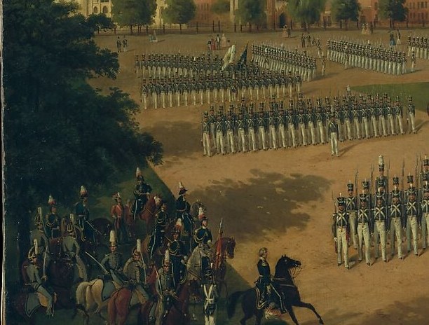 This is the Seventh Regiment, a civilian militia.