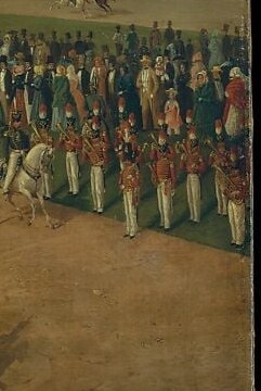 These civic reviews were public spectacles, not just military exercises.
