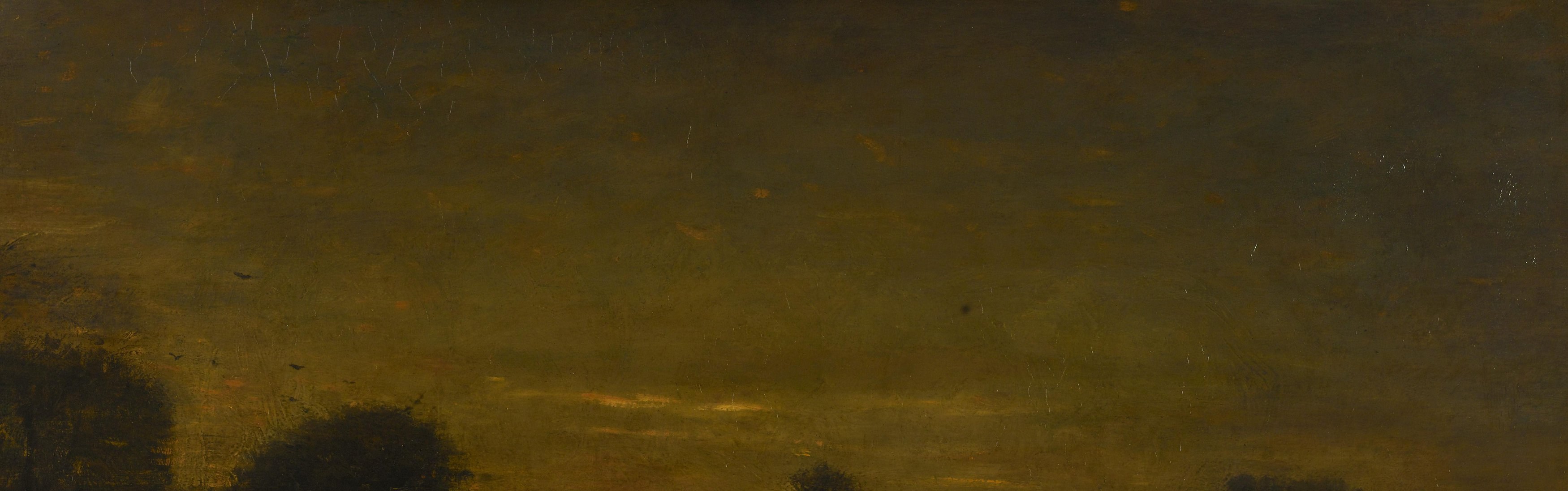 This early work hints at the expressive style to come.