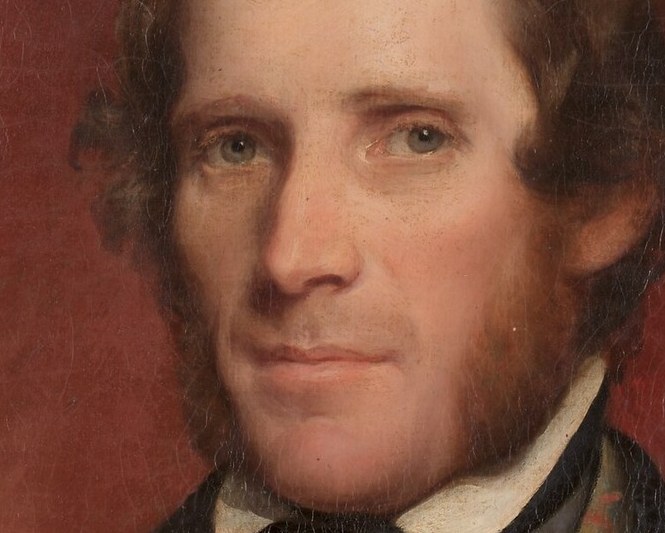 Chester Harding taught himself to paint by copying portraits.