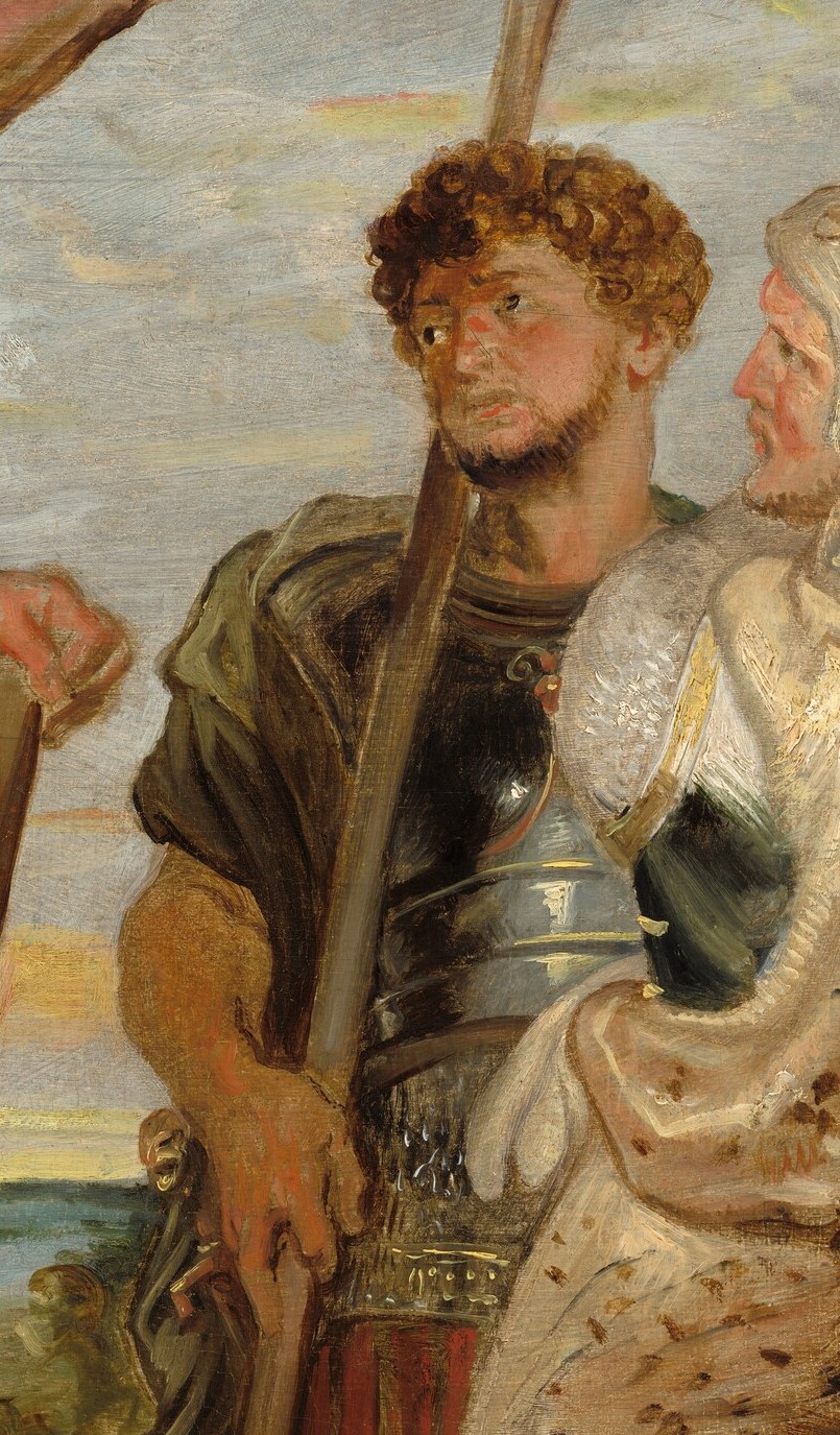 Rubens uses light to highlight the drama of this moment.