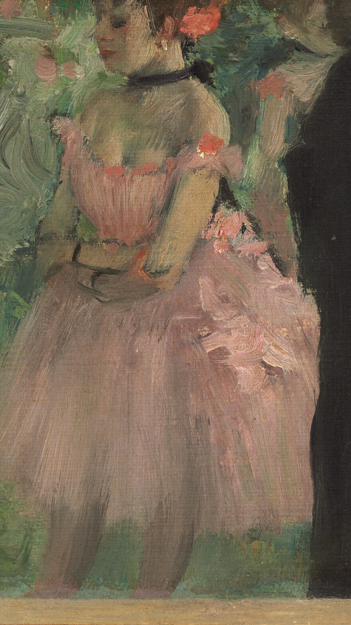 But he also showed the quiet moments of weary dancers.
