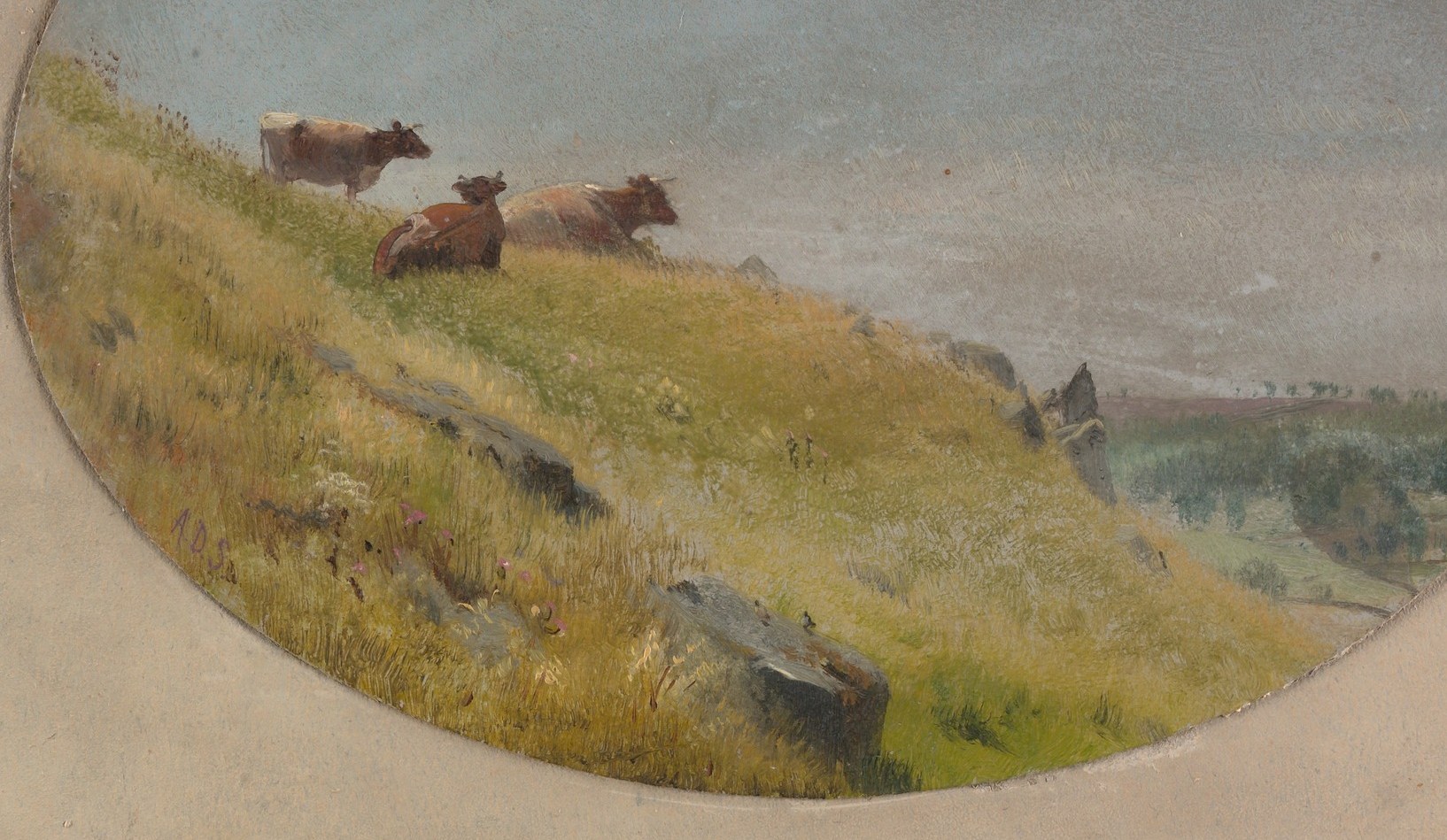He was known for capturing peaceful scenes like this.