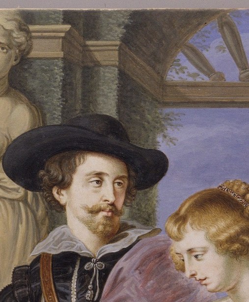 Beside him, his wife Helena and their son Frans.