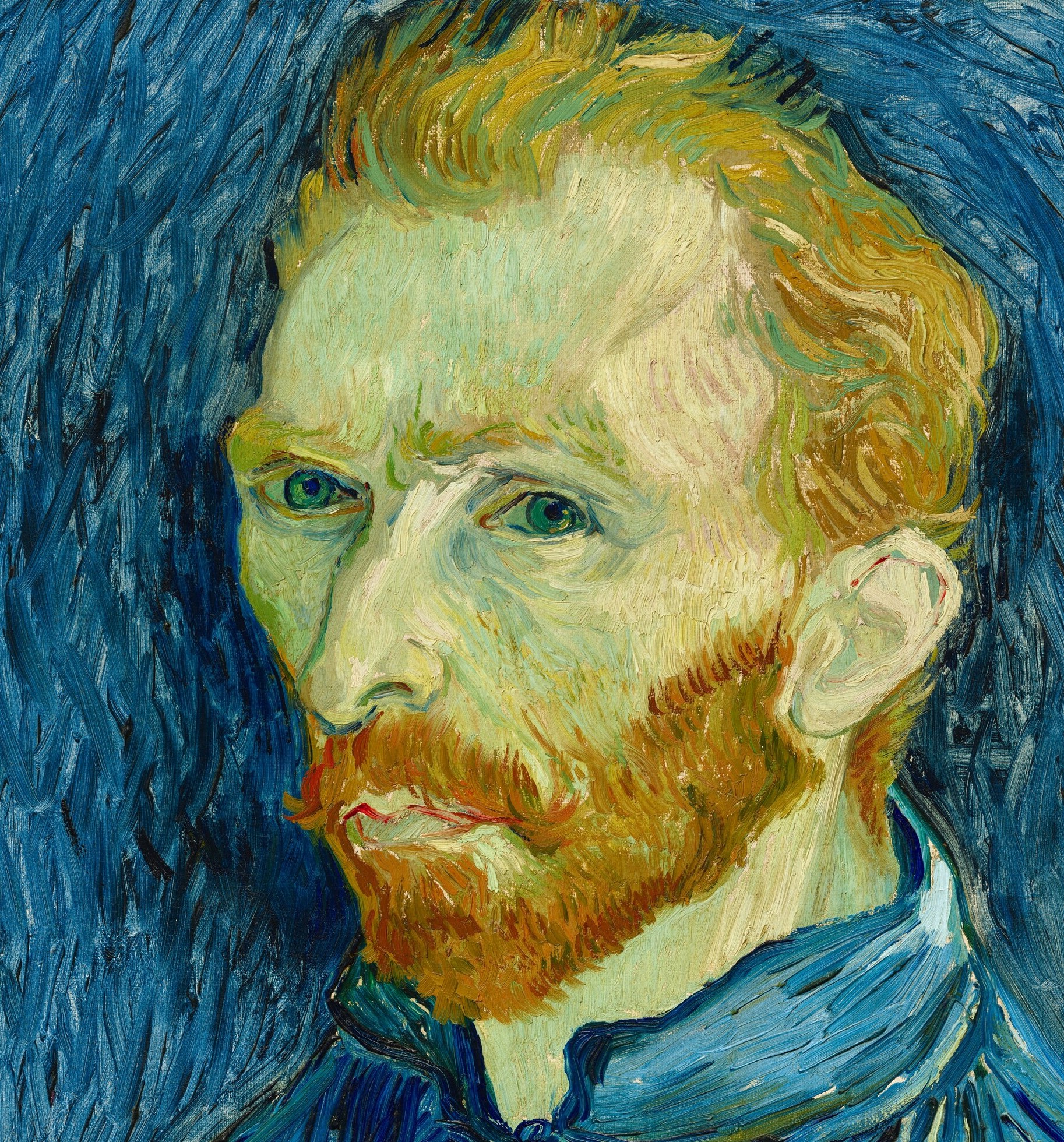 Vincent van Gogh was painting his own face again.