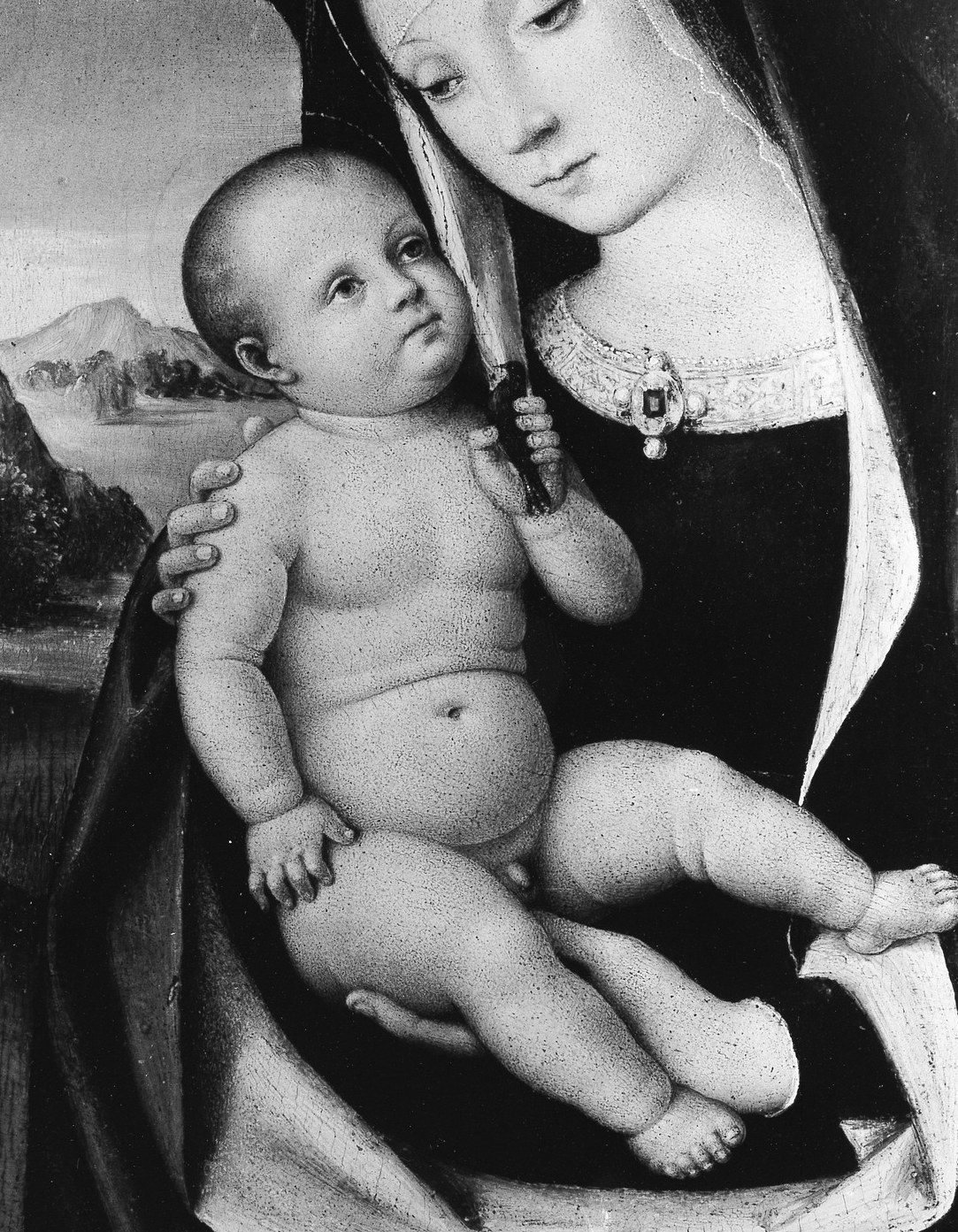 Bare feet were considered too vulgar for Jesus.