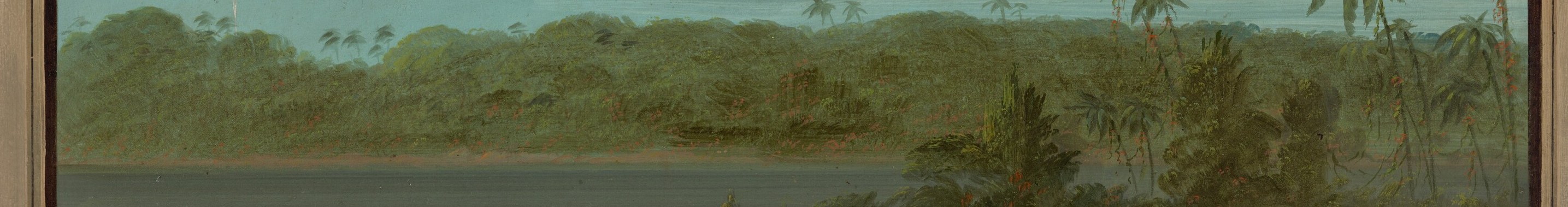 He expanded his frontier, painting Earth's wild, untouched places.